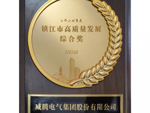 喜讯│欧博abg官方网站荣获2024年度镇江市高质量发展综合奖